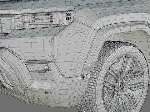 Jeep Compass 2026 with interior Modèle 3D