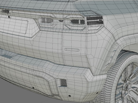 Jeep Compass 2026 with interior Modèle 3D