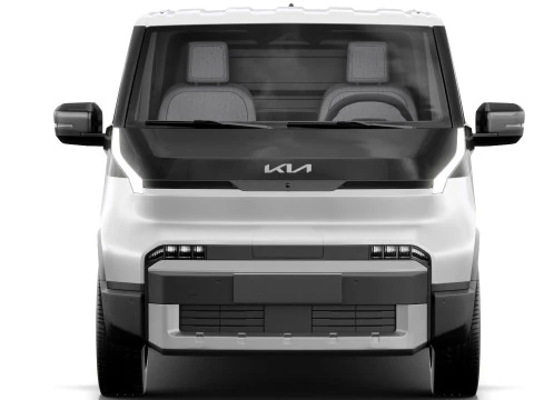 Kia PV5 Cargo 2026 with interior 3D Model