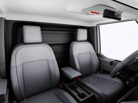 Kia PV5 Cargo 2026 with interior 3D Model