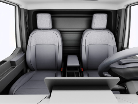 Kia PV5 Cargo 2026 with interior 3D 모델