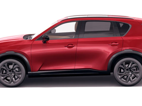Mazda CX-5 2026 with interior 3D Model