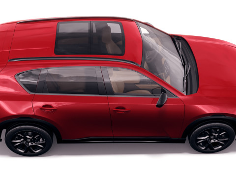 Mazda CX-5 2026 with interior 3D मॉडल