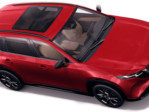 Mazda CX-5 2026 with interior 3D मॉडल