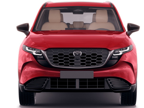 Mazda CX-5 2026 with interior 3D मॉडल