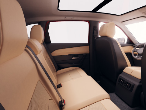 Mazda CX-5 2026 with interior 3D मॉडल