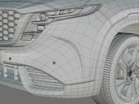 Mazda CX-5 2026 with interior 3D मॉडल