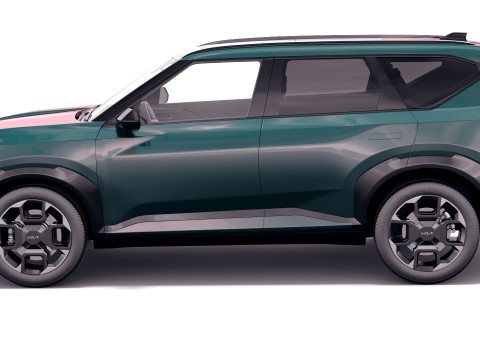 Kia EV5 GT-line 2026 with interior 3D Model