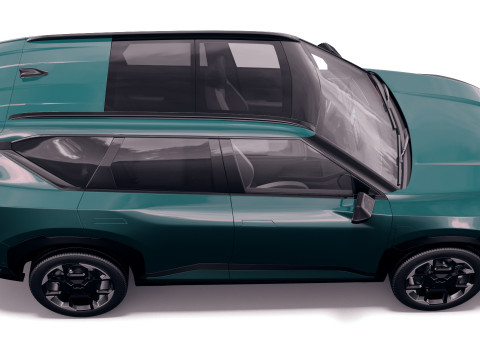 Kia EV5 GT-line 2026 with interior 3D Model