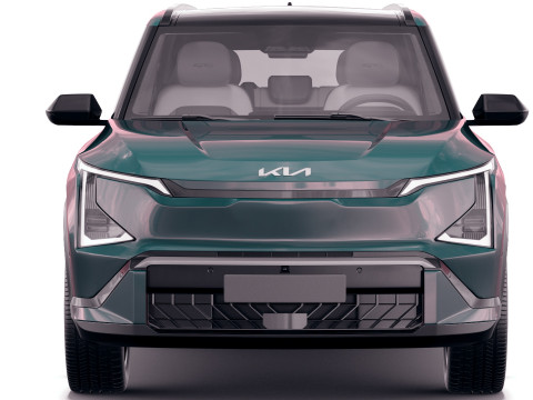 Kia EV5 GT-line 2026 with interior 3D Model