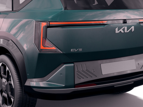 Kia EV5 GT-line 2026 with interior 3D Model