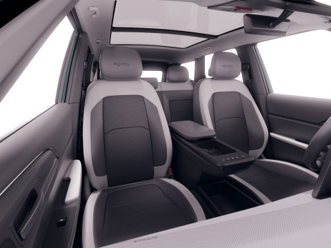 Kia EV5 GT-line 2026 with interior 3D Model