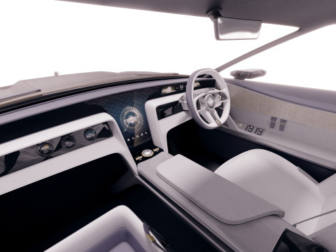 Bentley EXP 15 Concept with interior 3D Model