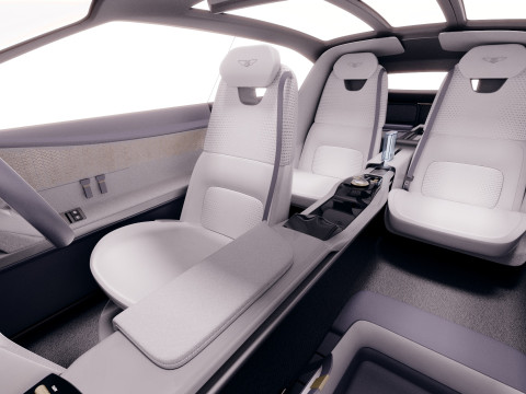 Bentley EXP 15 Concept with interior 3D Model