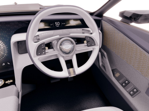 Bentley EXP 15 Concept with interior 3D Model
