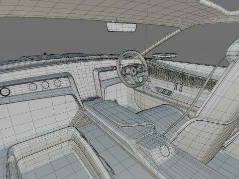 Bentley EXP 15 Concept with interior 3D Model