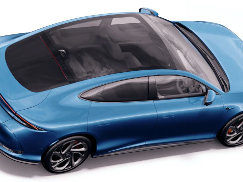 MG IM5 2026 IM L6 com interior Modelo 3D