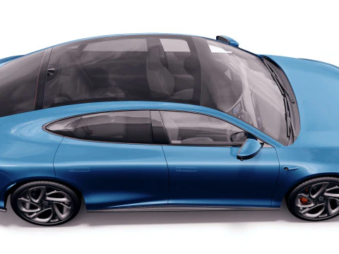 MG IM5 2026 IM L6 com interior Modelo 3D