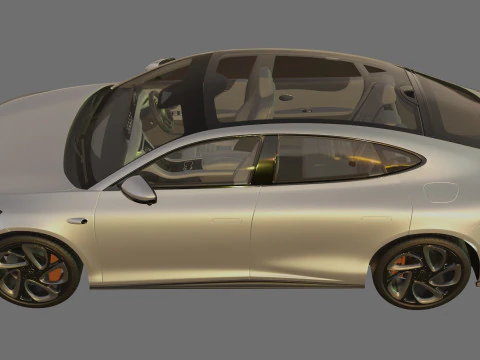 MG IM5 2026 IM L6 com interior Modelo 3D