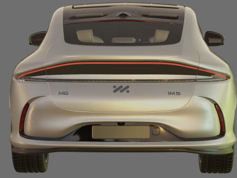 MG IM5 2026 IM L6 com interior Modelo 3D