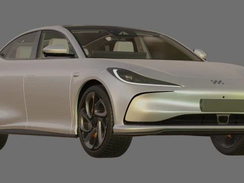 MG IM5 2026 IM L6 com interior Modelo 3D