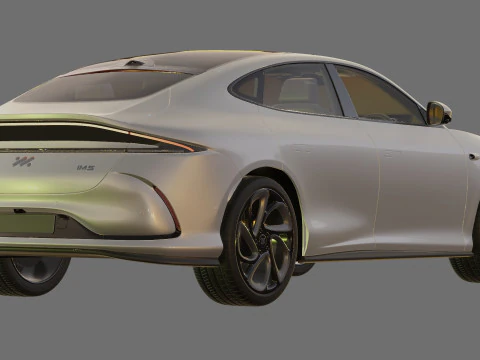 MG IM5 2026 IM L6 com interior Modelo 3D