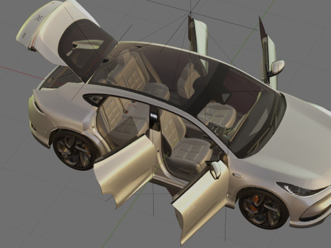 MG IM5 2026 IM L6 with interior 3Dモデル