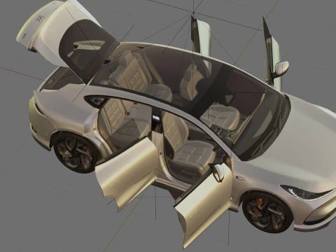 MG IM5 2026 IM L6 com interior Modelo 3D