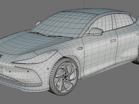 MG IM5 2026 IM L6 with interior 3Dモデル