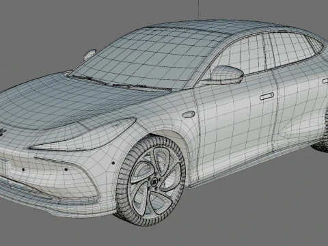 MG IM5 2026 IM L6 com interior Modelo 3D