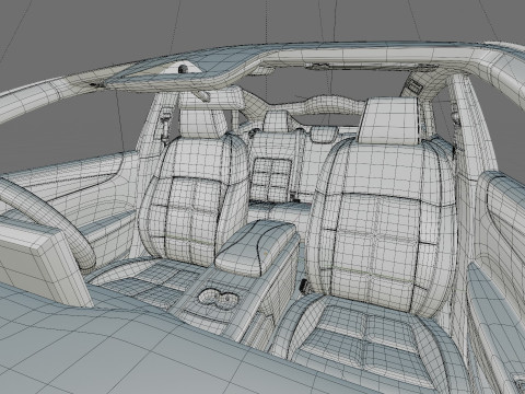 MG IM5 2026 IM L6 with interior 3Dモデル