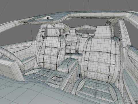 MG IM5 2026 IM L6 com interior Modelo 3D