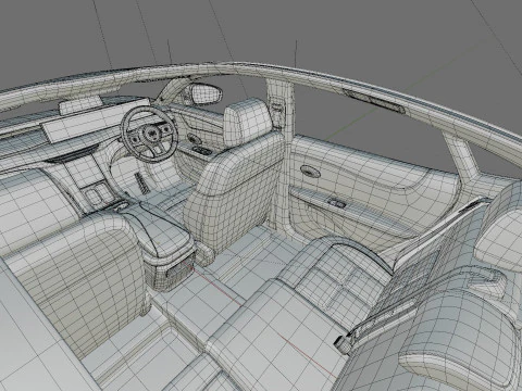 MG IM5 2026 IM L6 com interior Modelo 3D