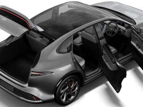 MG IM6 SUV 2026 IM LS6 with interior 3D Model