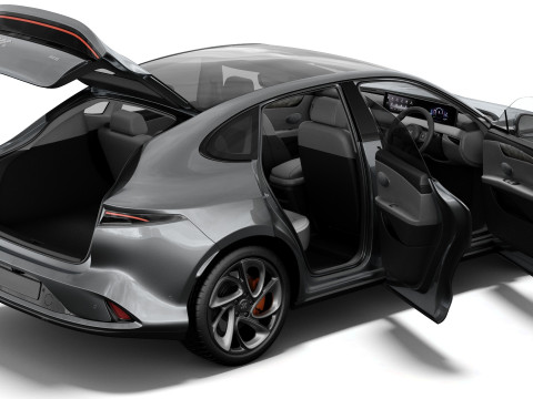 MG IM6 SUV 2026 IM LS6 with interior 3D Модель