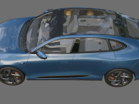 MG IM6 SUV 2026 IM LS6 with interior 3D Model