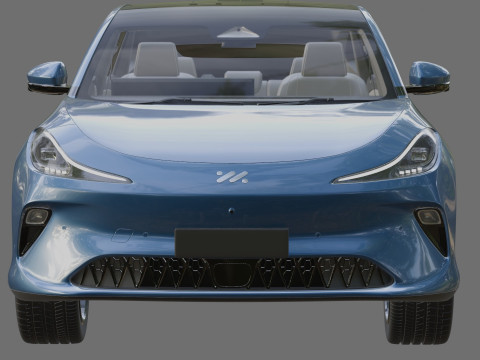 MG IM6 SUV 2026 IM LS6 with interior 3D Модель