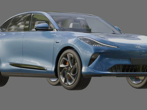 MG IM6 SUV 2026 IM LS6 with interior 3D Model