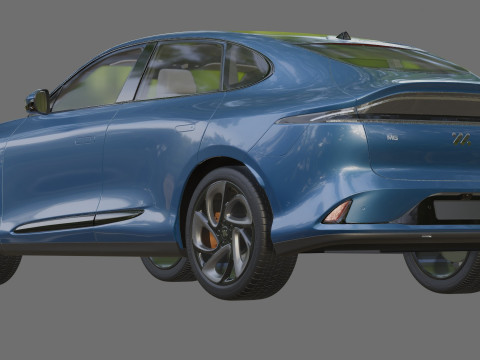 MG IM6 SUV 2026 IM LS6 with interior 3D Модель