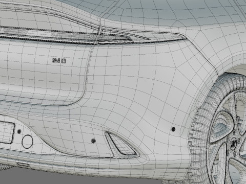 MG IM6 SUV 2026 IM LS6 with interior 3D Модель