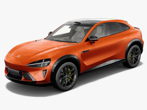 Xiaomi YU7 2026 con interni Modello 3D