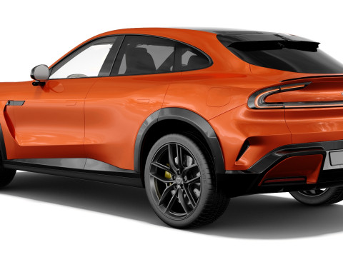 Xiaomi YU7 2026 with interior 3D Model