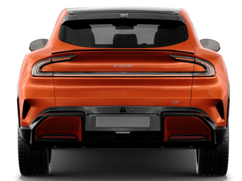 Xiaomi YU7 2026 with interior 3D Model