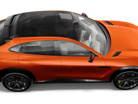Xiaomi YU7 2026 with interior 3D Model