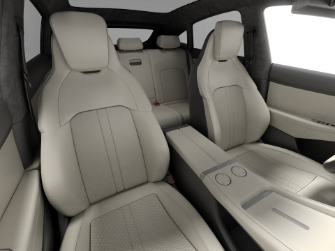 Xiaomi YU7 2026 with interior 3D Model