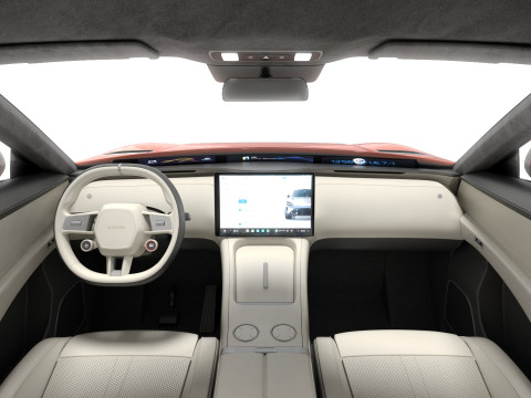 Xiaomi YU7 2026 with interior 3D Model