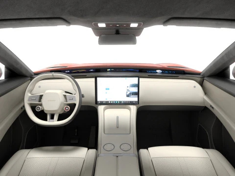 Xiaomi YU7 2026 with interior 3D Model