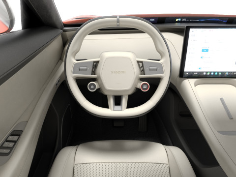 Xiaomi YU7 2026 with interior 3D Model