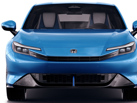 Honda Prelude 2026 with interior Modèle 3D