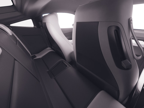 Honda Prelude 2026 with interior Modèle 3D